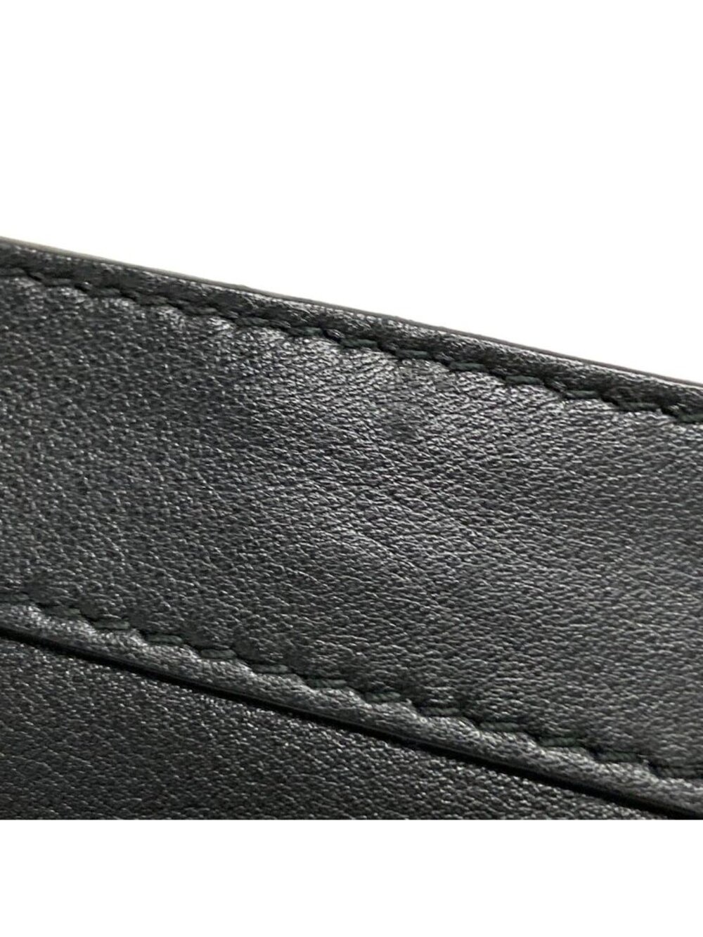 Balenciaga Shoulder Bag Navy Pochette Black Leather - Picture 15 of 15